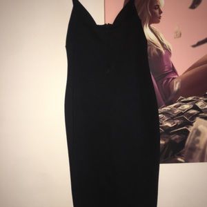 Black cocktail dress 40” from shoulder to bottom